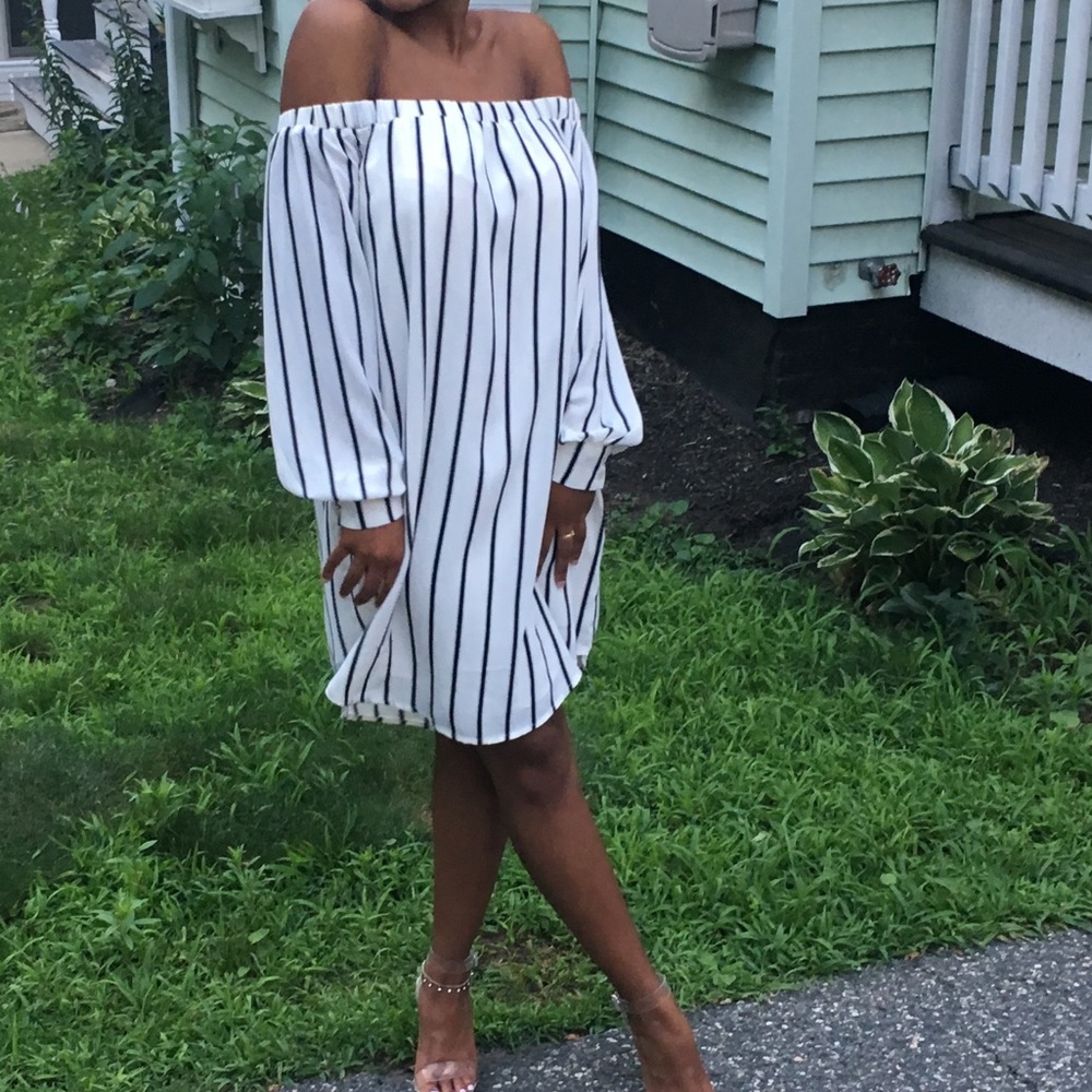 Strapless dress F21